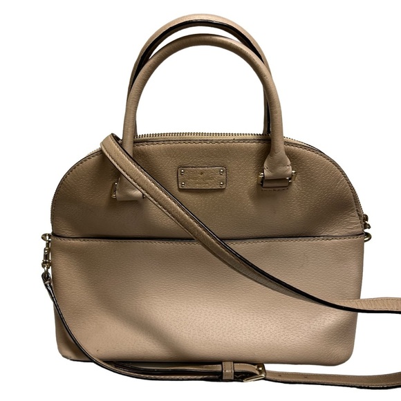 Kate Spade Warm Beige Carli Grove Street Satchel - Picture 1 of 9
